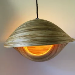 Abat-Jour Coquillage En Bambou - 60 Cm-Sélectionné par Fleux Clearance