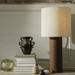 Abat-Jour Eclipse Lin H 40 Cm - Naturel-Ferm Living Discount