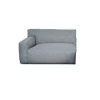 Accoudoir Gauche Clay - 1,5 Places - Polvere 90 Gris-FEST Amsterdam Hot