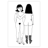 Affiche A4 4 Boobies - 21 X 29,7 Cm-Helen B Hot