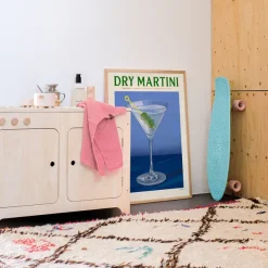 Affiche Cocktail - Elin Pk - Dry Martini-PSTR Studio