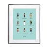 Affiche Le Duo Cineculte - 40 X 50 Cm-Image Republic Discount