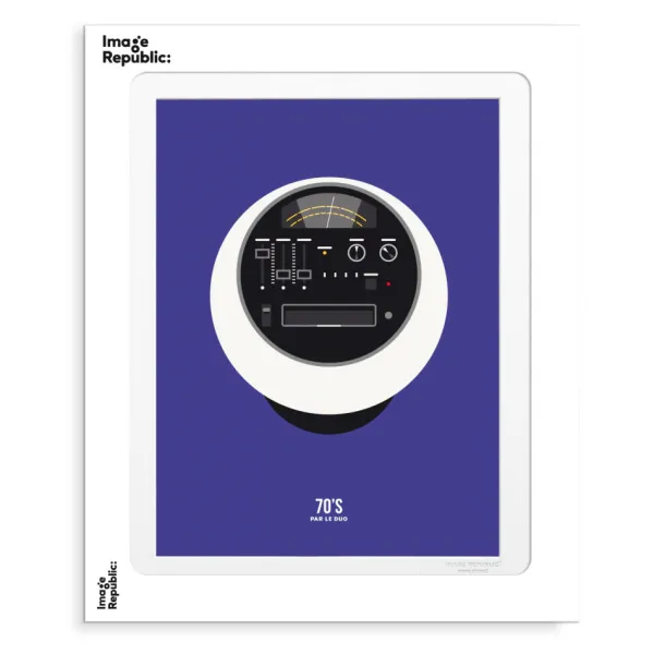 Affiche Le Duo 70'S Weltron - 40 X 50 Cm-Image Republic Sale