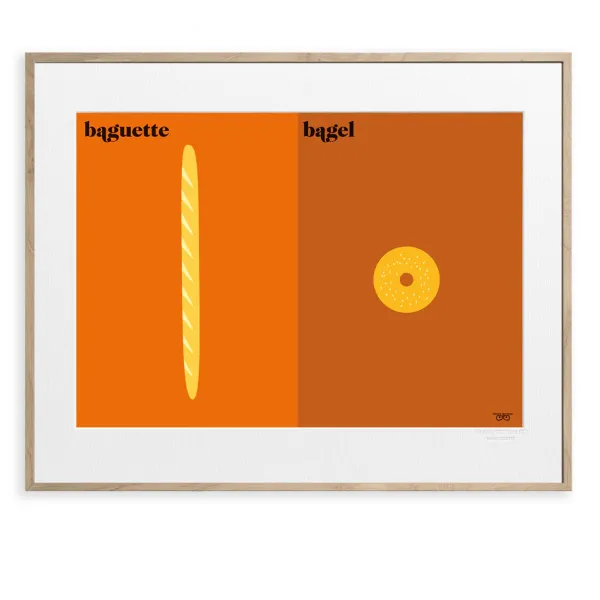 Affiche Le Pain By Vahram Muratyan - 40 X 50 Cm-Image Republic Discount
