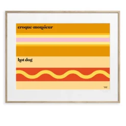 Affiche Le Snack By Vahram Muratyan - 40 X 50 Cm-Image Republic Clearance