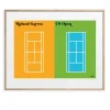 Affiche Le Tennis By Vahram Muratyan - 40 X 50 Cm-Image Republic Online