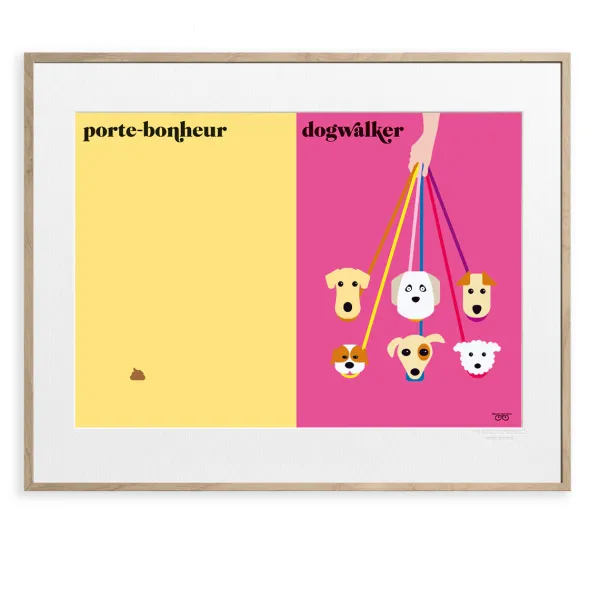 Affiche Les Chiens By Vahram Muratyan - 40 X 50 Cm-Image Republic Clearance
