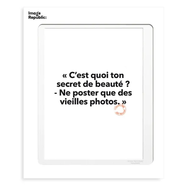 Affiche Loic Prigent C'Est Quoi Ton - 30 X 40 Cm-Image Republic