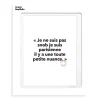 Affiche Loic Prigent Je Ne Suis Pas Snob - 30 X 40 Cm-Image Republic Hot