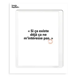 Affiche Loic Prigent Si Ca Existe Deja - 56 X 76 Cm-Image Republic