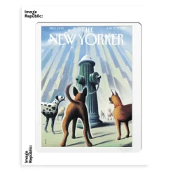 Affiche The Newyorker Drooker Dog'S Eye View 27 Juin 2005 - 30 X 40 Cm-Image Republic Hot