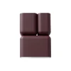 Applique Murale Tabata Ln10 H 21Cm - Bourgogne Fonce-And Tradition Online