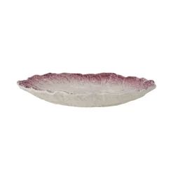 Assiette Mimosa En Gres - O 21 X 2,5 Cm - Violet-Bloomingville Best
