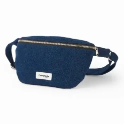 Banane Custine En Coton Recycle - Denim Brut-Rive Droite Paris Discount