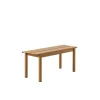 Banc Linear Steel Burnt Orange - 110 X 34 Cm-Muuto New