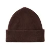 Bonnet En Laine Melangee - Marron-Le Bonnet Clearance