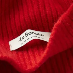 Bonnet En Laine Melangee - Crimson-Le Bonnet Hot