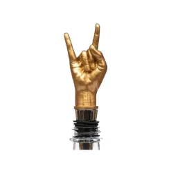 Bouchon De Bouteille Rock On - Or-Sélectionné par Fleux Discount