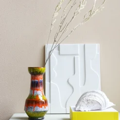 Cadre En Ceramique - 27 X 33 Cm - Blanc Mat-HK Living Clearance