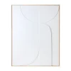 Cadre Relief Art B - 100 X 123 Cm - Blanc Xl-HK Living Hot