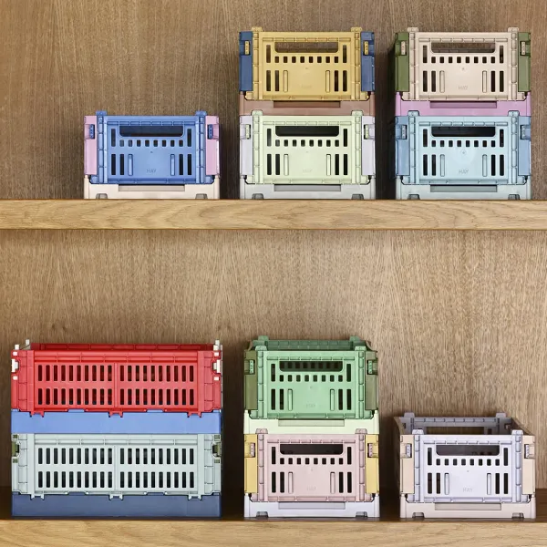 Caisse Crate Mix - Bleu Ciel-Hay Discount
