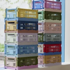 Caisse Crate Mix S - Olive/ Poudre-Hay Online