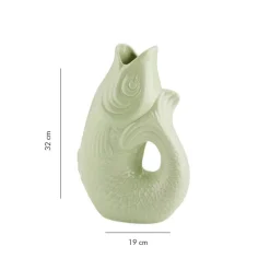 Carafe / Vase Monsieur Carafon Poisson - Vert Mousse-Sélectionné par Fleux Hot