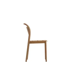 Chaise Accoudoirs Linear Steel Burnt Orange-Muuto Clearance