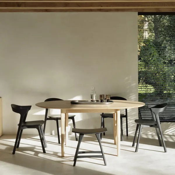 Chaise Bok En Chene Noir-Ethnicraft Clearance