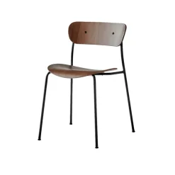 Chaise Pavilion Av1 Noyer - Pieds Noirs-And Tradition Clearance