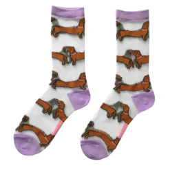 Chaussettes Transparentes 36/40 - Teckel-Coucou Suzette Sale