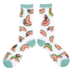 Chaussettes Transparentes Melons-Coucou Suzette Sale