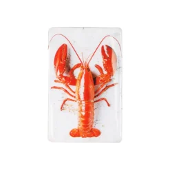 Décoration Murale Twin Homard Rouge #1 Sur Fond Blanc - 20 Cm X 29 Cm-Stigerwoods Outlet