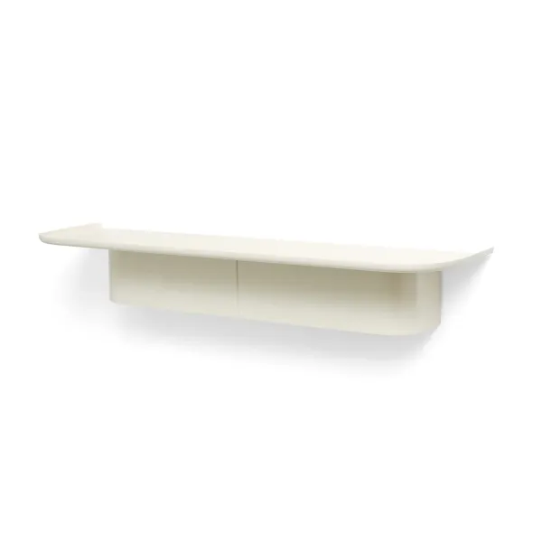 Etagere Murale Korpus - L 90 X P 25 X H 14 Cm - Creme-Hay Online