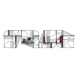 Etagere Musa - Noir Mat-Mogg Hot
