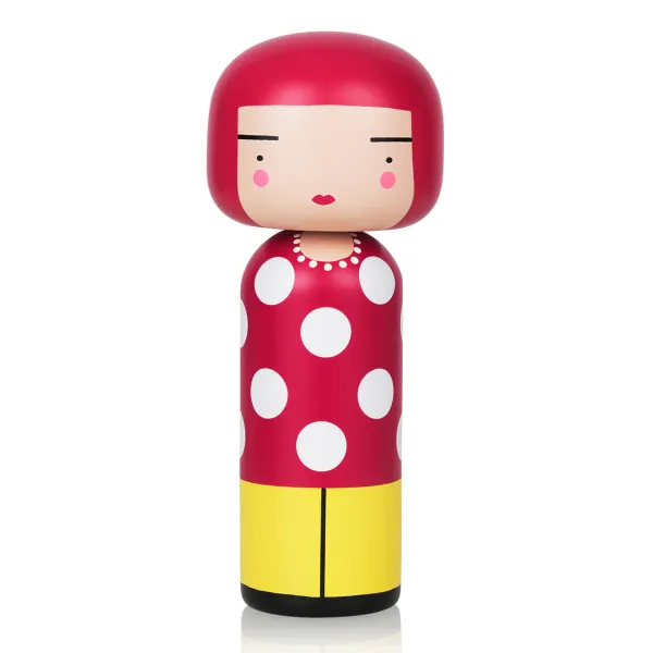 Figurine En Bois Kokeshi Sketch.Inc Dot-Lucie Kaas Discount