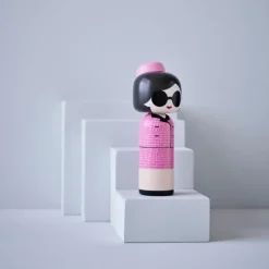 Figurine En Bois Kokeshi Sketch.Inc Jackie - 16.5 Cm-Lucie Kaas Discount