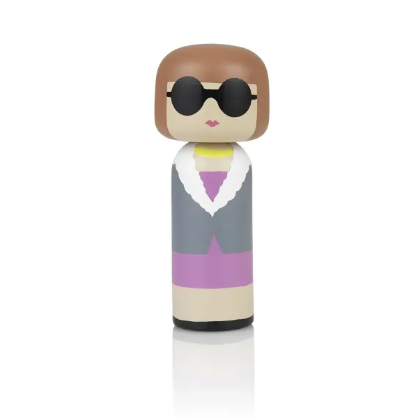 Figurine En Bois Kokeshi Sketch.Inc Anna - 14.5 Cm-Lucie Kaas Discount