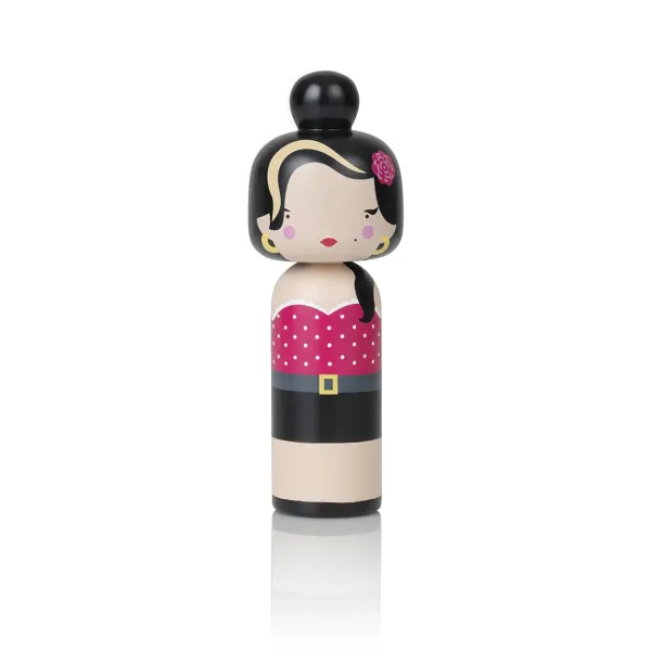 Figurine En Bois Kokeshi Sketch.Inc Amy - 16.5 Cm-Lucie Kaas Best