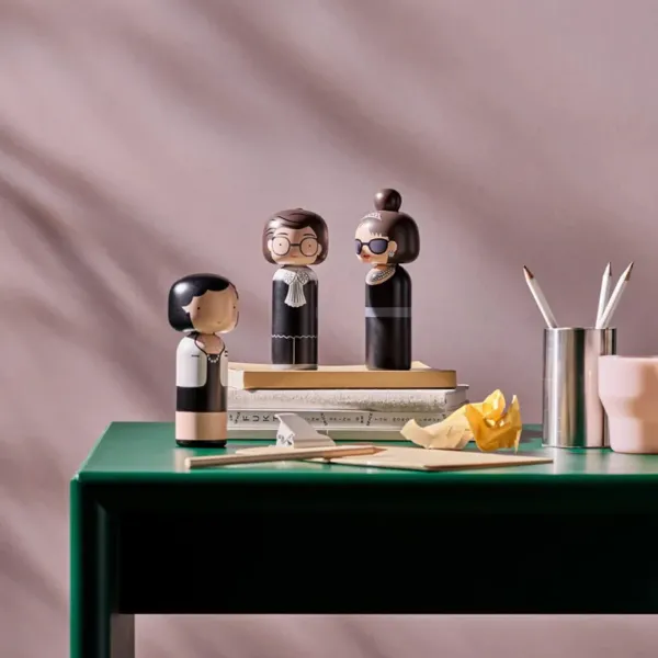 Figurine En Bois Kokeshi Sketch.Inc Coco-Lucie Kaas Outlet