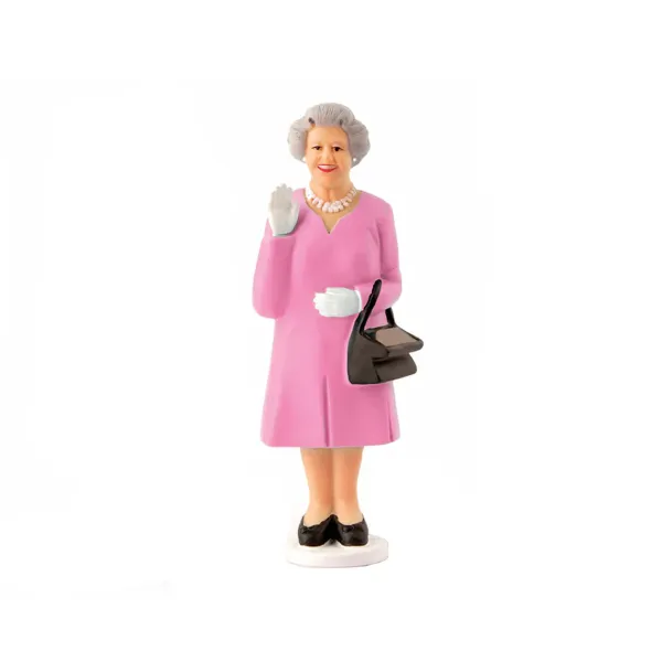 Figurine Reine Solaire - Elisabeth Ii - Rose-Sélectionné par Fleux Hot