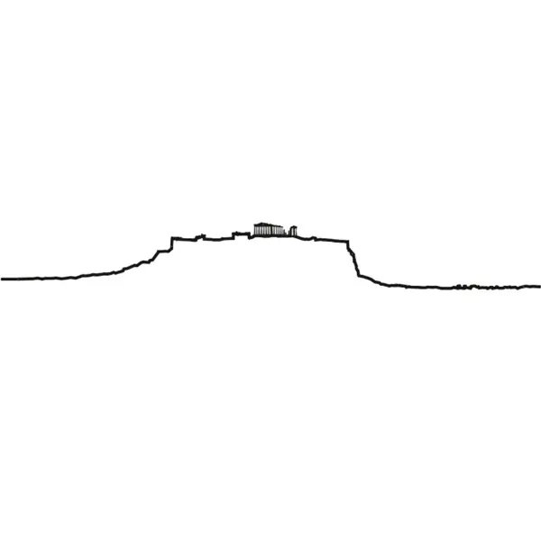 Frise Decorative Athenes - Noir - 50 Cm-The Line Clearance