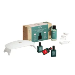 Kit Green Flash - Vernis Semi Permanent - Poppy Red-Manucurist Hot