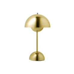 Lampe A Poser Flowerpot Vp9 Sans Fil - Laiton-And Tradition Clearance