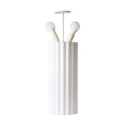 Lampe De Table Acrylic Cupola - O 56 X 61,3 Cm - Blanc-HK Living Sale