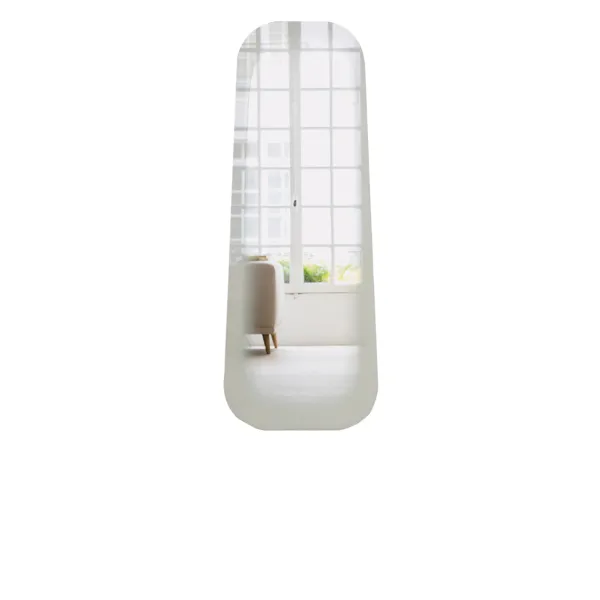 Miroir Fading Rectangulaire - H 150 X 56 Cm - Blanc-ENOstudio Clearance
