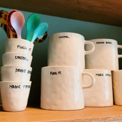 Mug Fuck It - Blanc-Sélectionné par Fleux Clearance