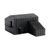 Objet Decoratif Ferme En Acajou - Noir-Ethnicraft Best