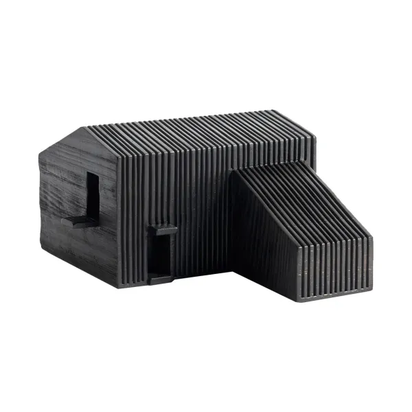 Objet Decoratif Ferme En Acajou - Noir-Ethnicraft Best