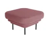Ottoman Cornice Tissu - Rose & Metal Noir-ENOstudio Clearance